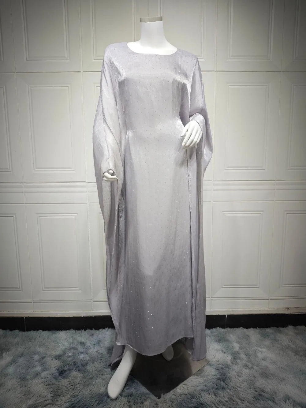 Muslim Wome Bat Sleeve Long Dress