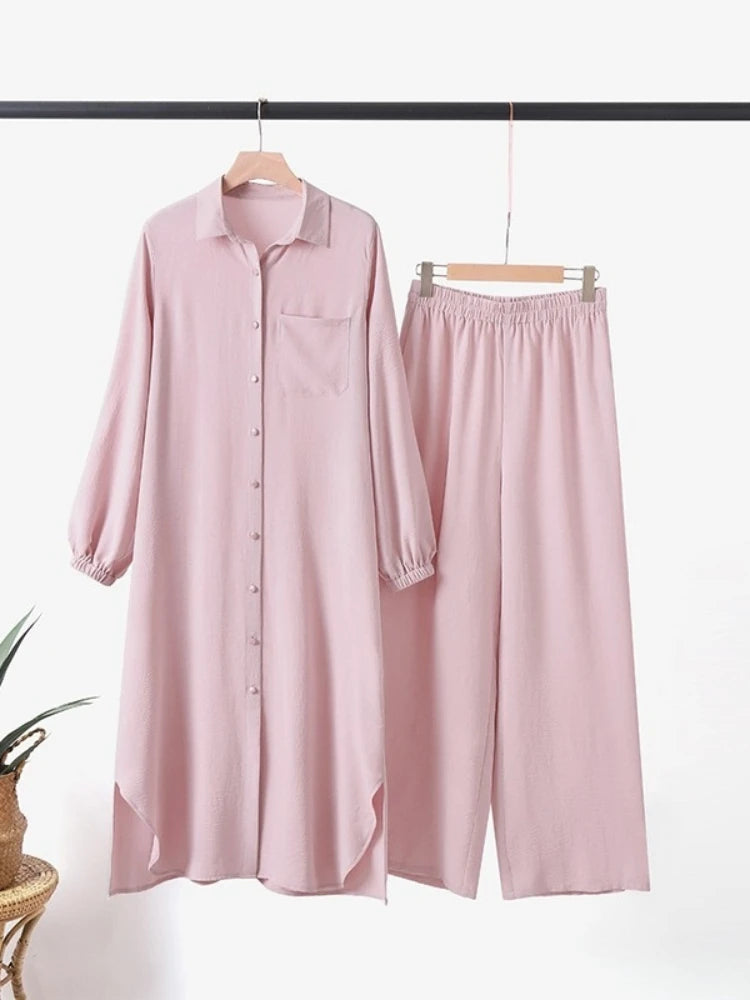 Casual Muslim 2 Piece Set